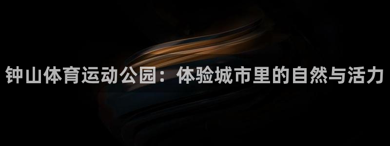 凯发官方正版app集团logo：钟山体育运动公园：体验城市里
